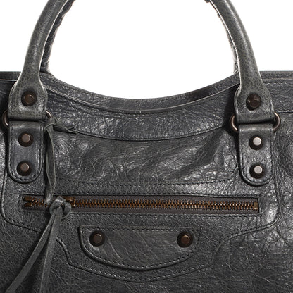 Balenciaga Agneau City Gris Tarmac 10 of 12