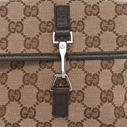 Gucci GG Monogram Flight Belt Bag Dark Brown 8 of 11