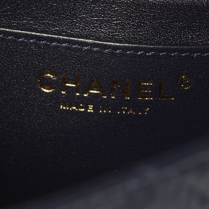 Chanel Aged Calfskin Quilted 2.55 Reissue Mini Flap Navy 6 of 9