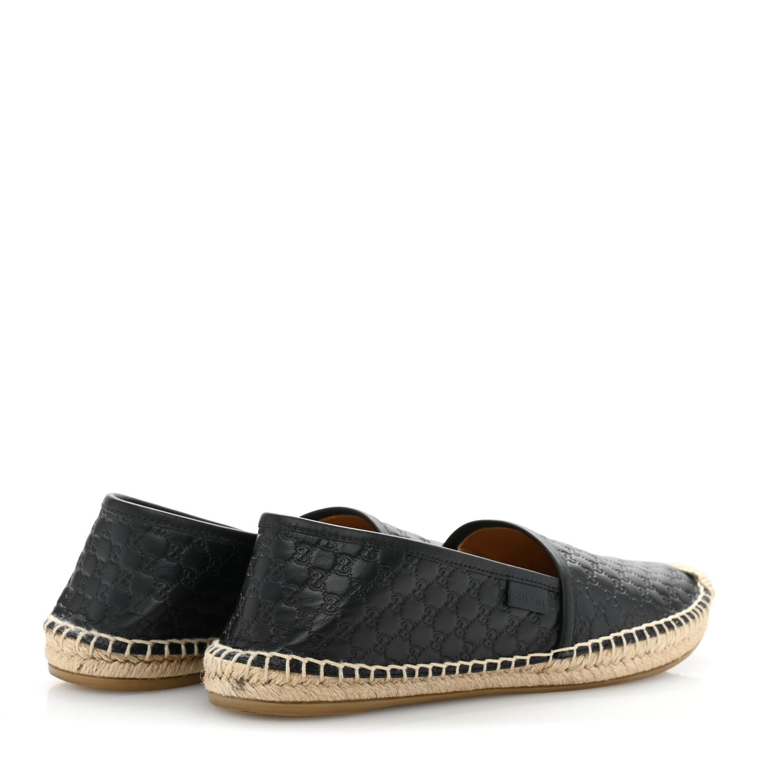 Gucci Microguccissima Signature Espadrilles 37.5 Black 5 of 10