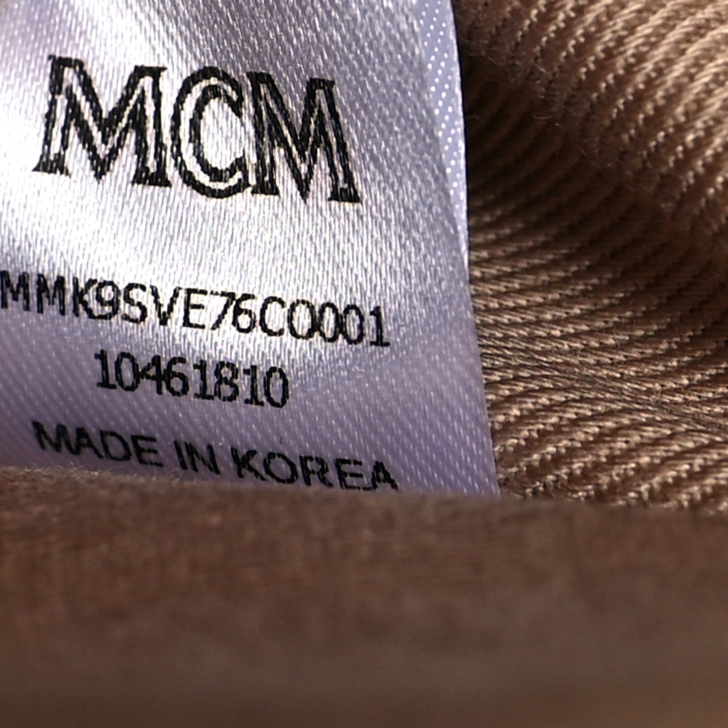 Visetos Chevron Medium Colorblock Stark Backpack Cognac