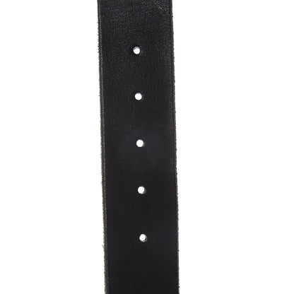Gucci Faded Calfskin Double G 40mm Belt 80 32 Black 4 of 5