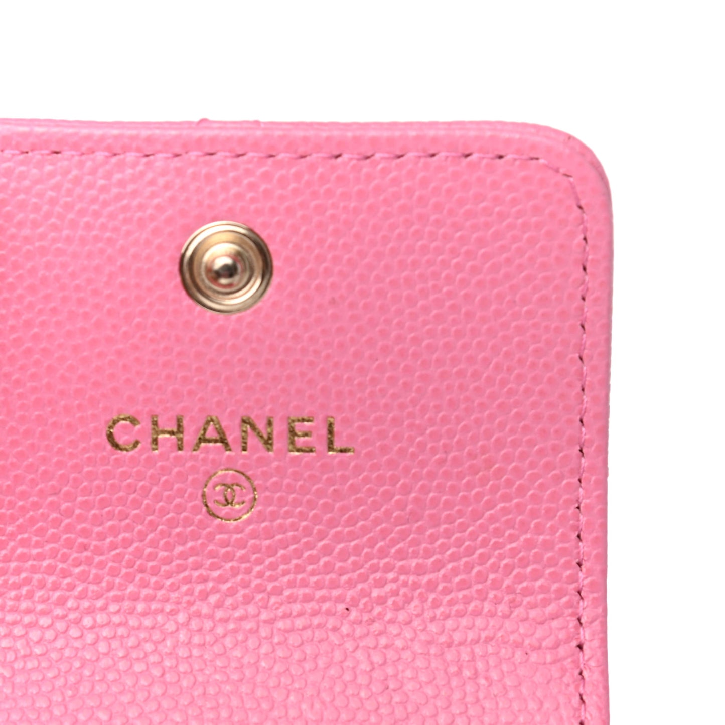 Caviar Quilted Crystal CC Airpods Pro Case Pink