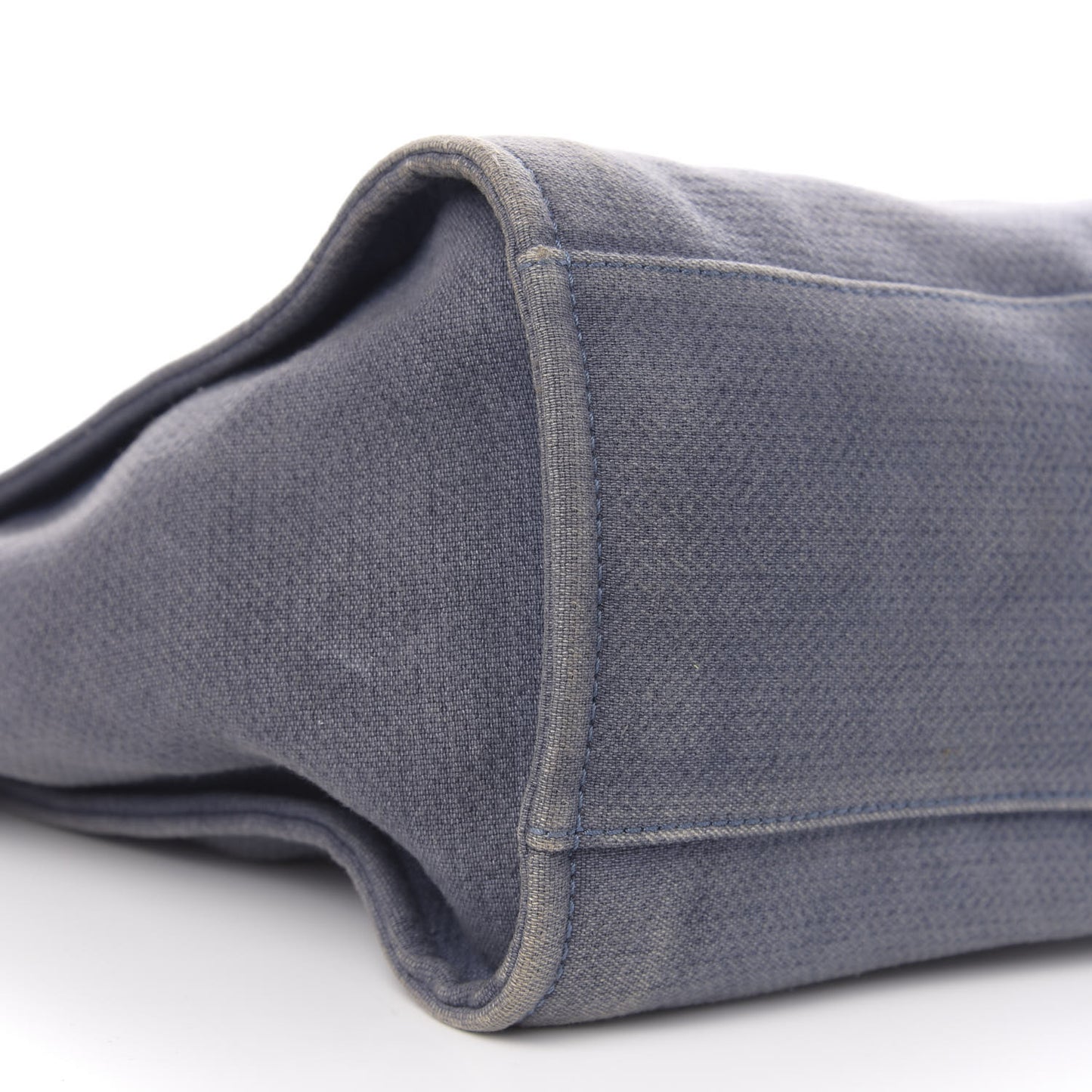 Canvas Medium Deauville Tote Blue