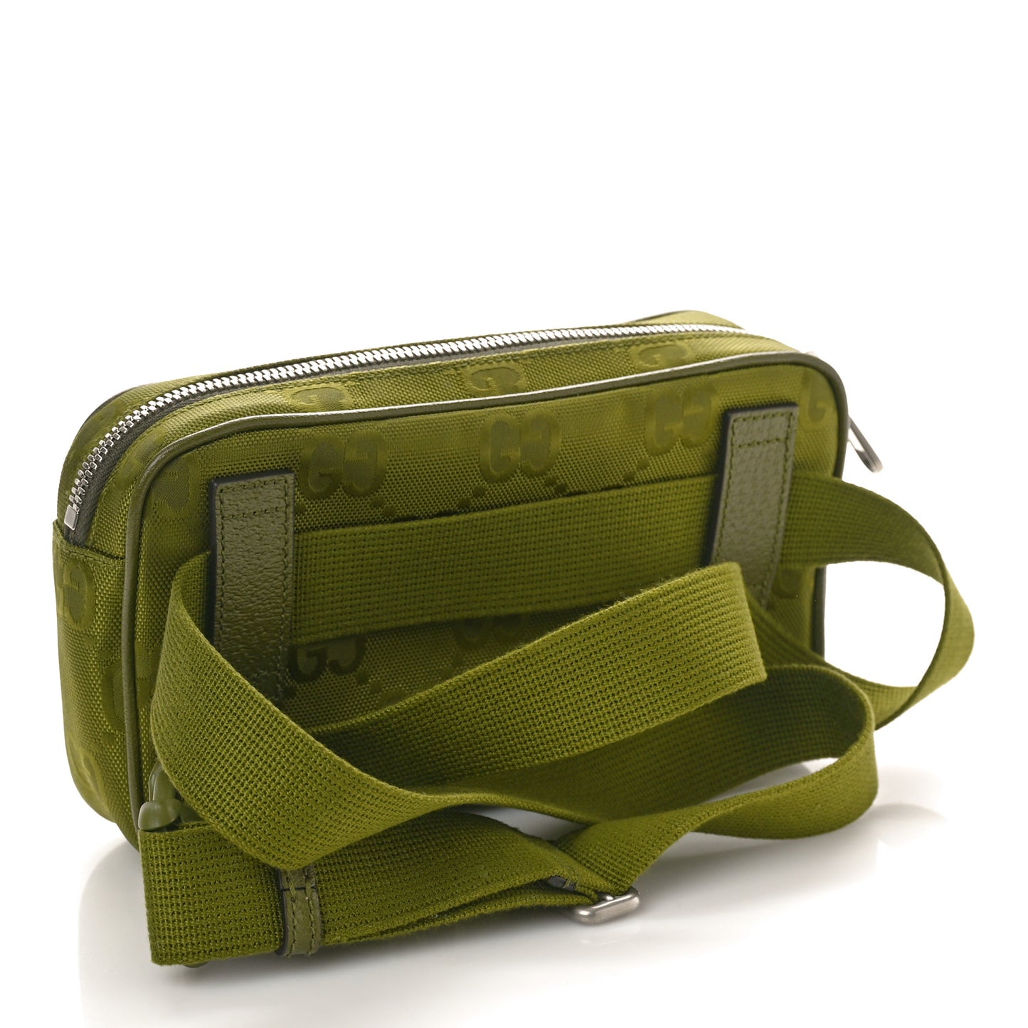 Econyl Nylon Monogram Off The Grid Belt Bag Juniper Green