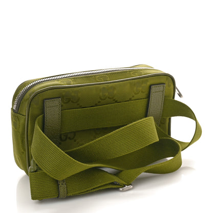 Gucci Econyl Nylon Monogram Off The Grid Belt Bag Juniper Green 3 of 11