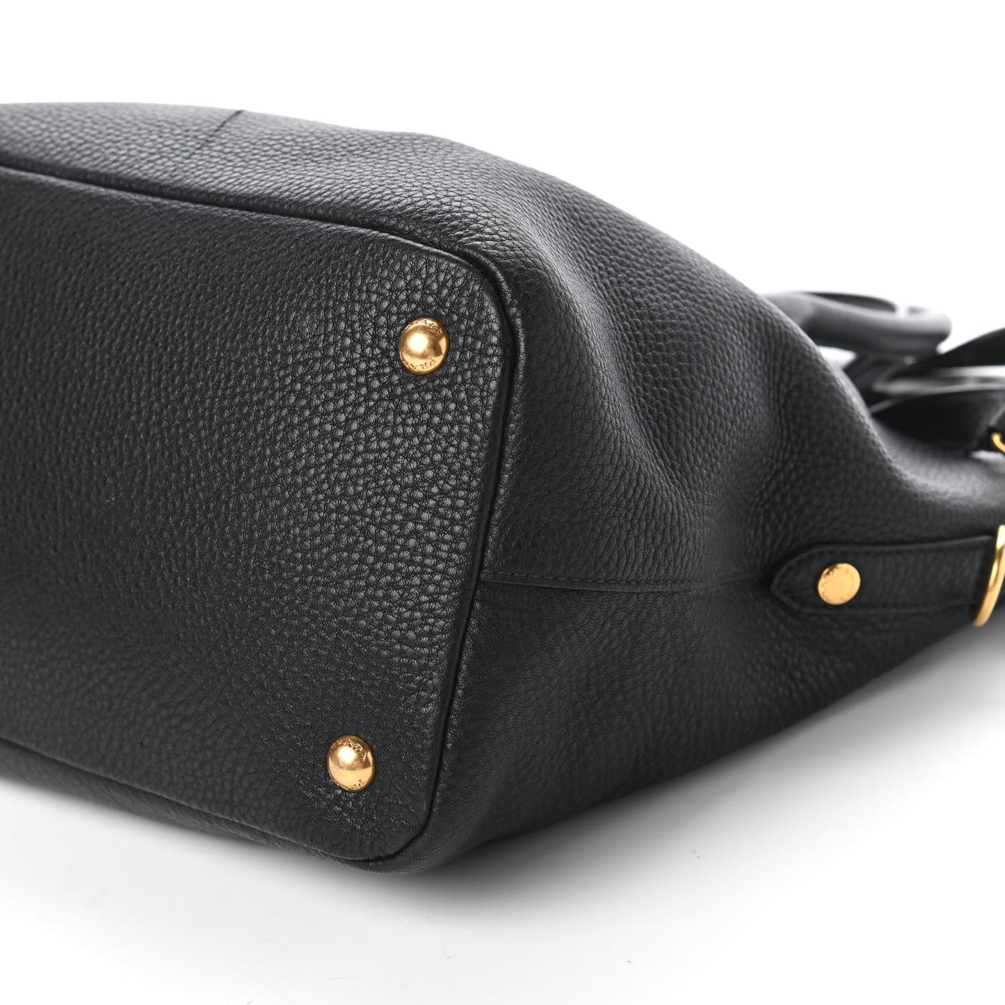 Vitello Daino Tote Black