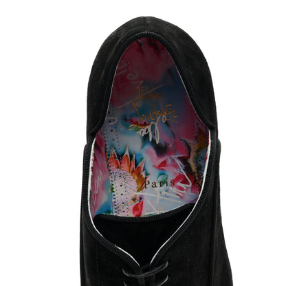 Christian Louboutin Veau Velours Mens Greggy Chick Loafers 43 Black 7 of 7