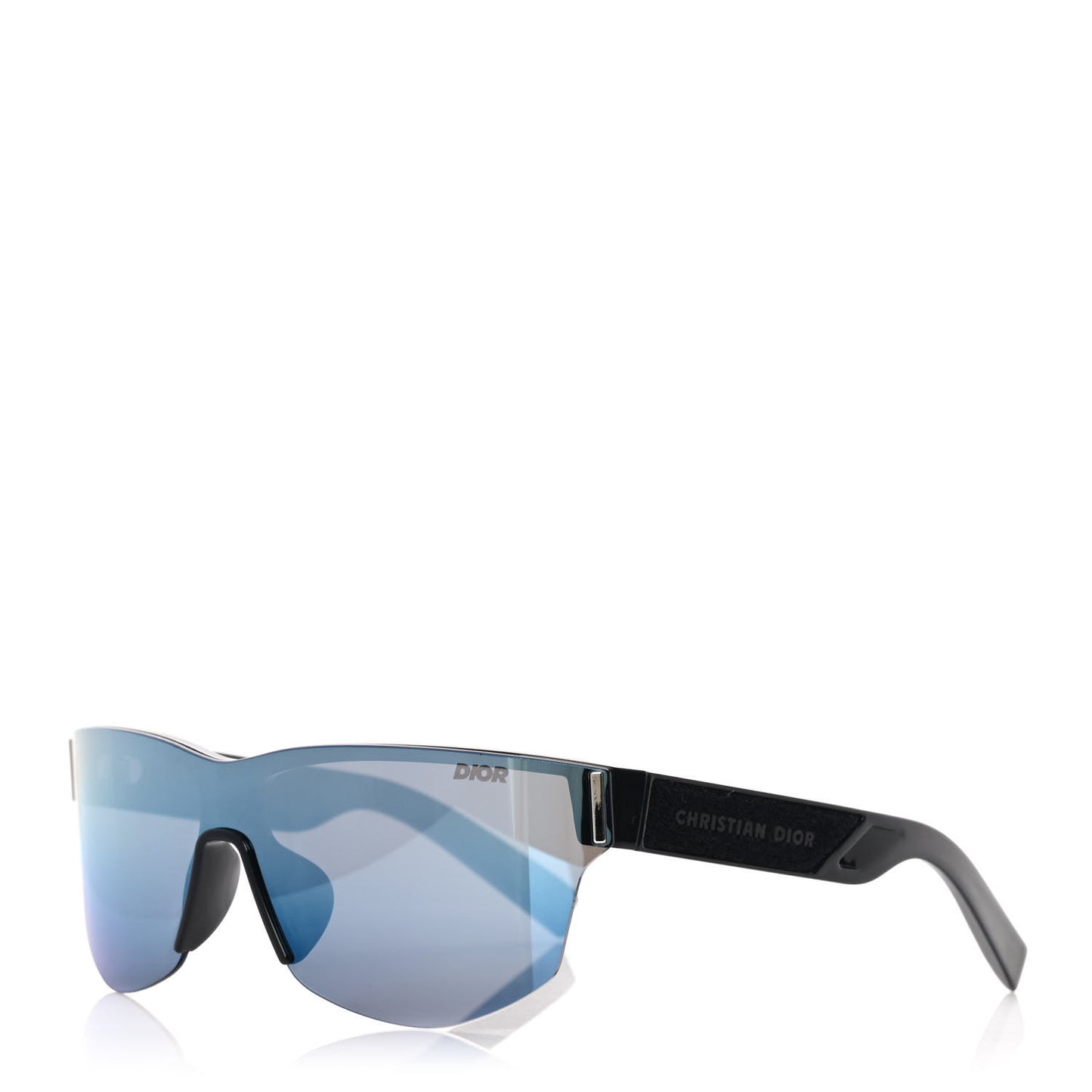 Acetate Mirrored Diorxtrem M2U Mask Sunglasses Black