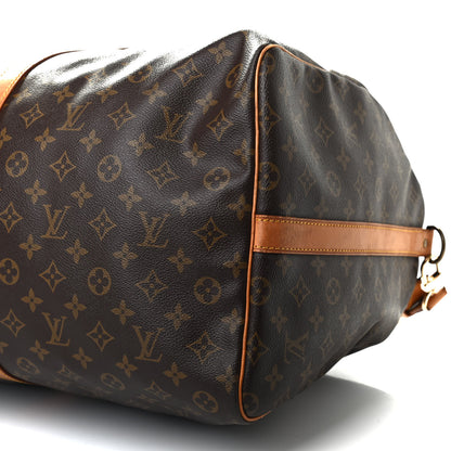 Louis Vuitton Monogram Keepall Bandouliere 60 9 of 18