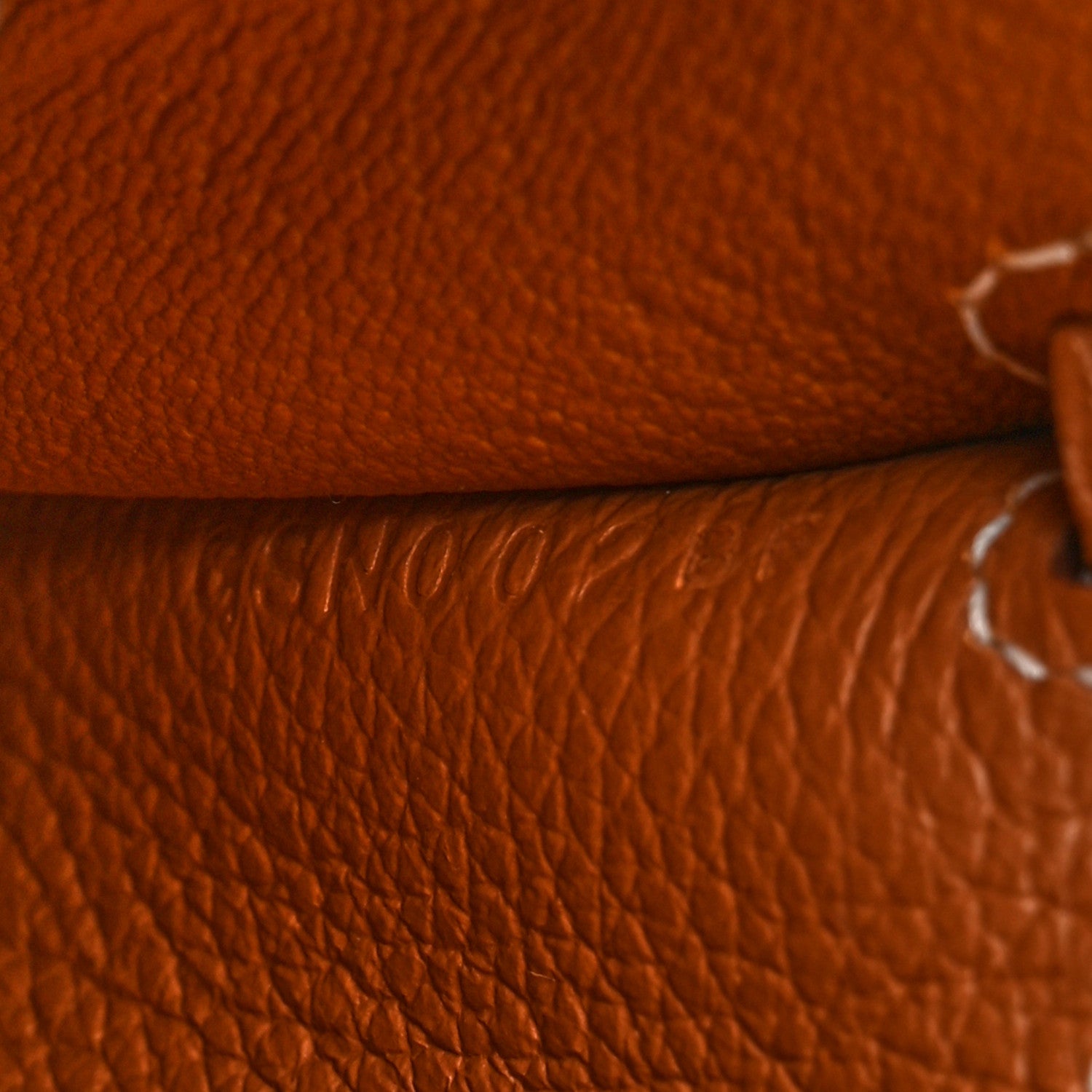 Hermes Evercolor Kelly Wallet To Go Gold 7 of 11