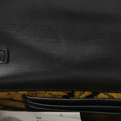 Versace Nappa Quilted Virtus Evening Bag Black 7 of 9