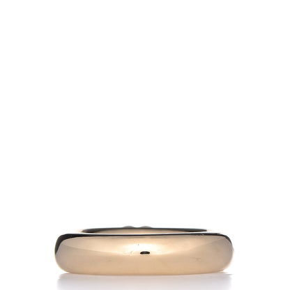 Tiffany 18K Yellow Gold Pink Tourmaline Heart Band Ring 52 6 3 of 4