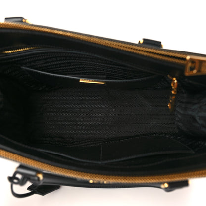 Prada Saffiano Lux Large Galleria Double Zip Tote Black 5 of 8