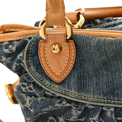 Louis Vuitton Denim Neo Cabby MM Blue 17 of 19