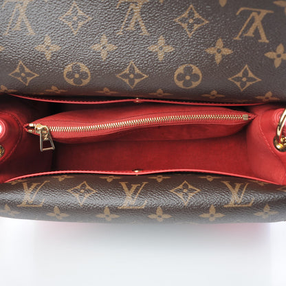 Louis Vuitton Grained Calfskin Monogram Double V Rubis 8 of 9