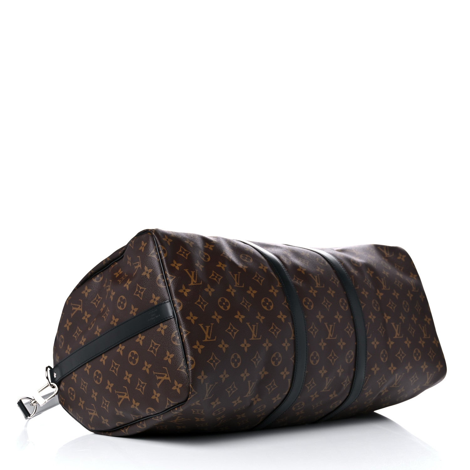 Louis Vuitton Monogram Macassar Keepall Bandouliere 55 4 of 9