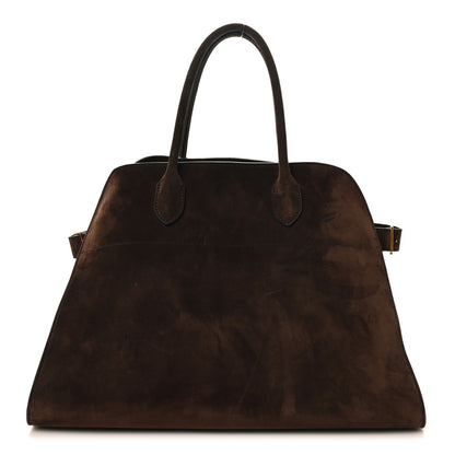The Row Suede Soft Margaux 15 Mocha 1 of 8