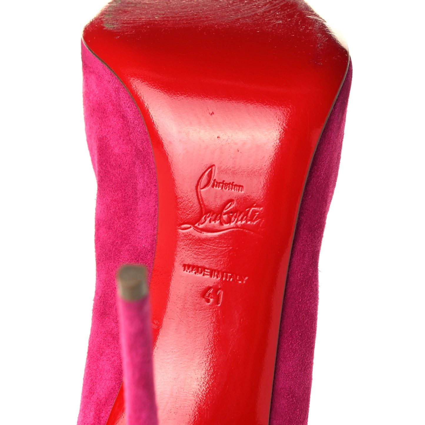 Veau Velours Pigalle Follies 120 Pumps 41 Rosa
