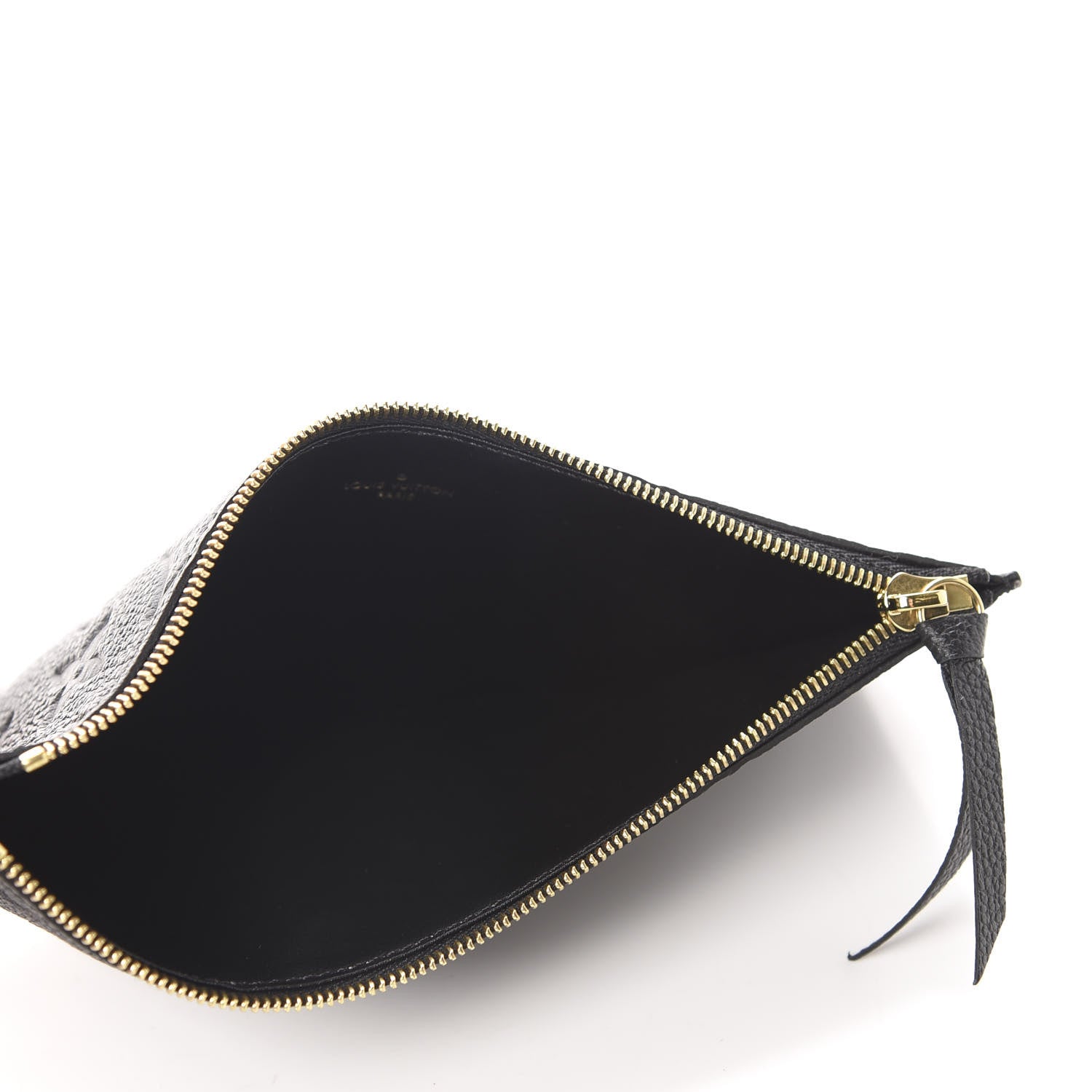 Louis Vuitton Empreinte Felicie Chain Wallet Zippered Insert Black 5 of 8