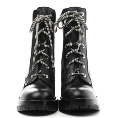Hermes Calfskin Bridge Ankle Boots 39 Black 2 of 9