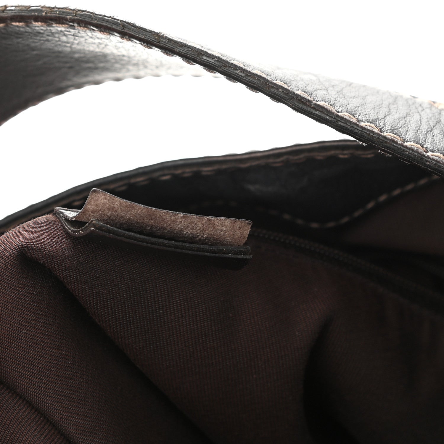 Gucci Monogram Large New Ladies Web Hobo Dark Brown 13 of 13