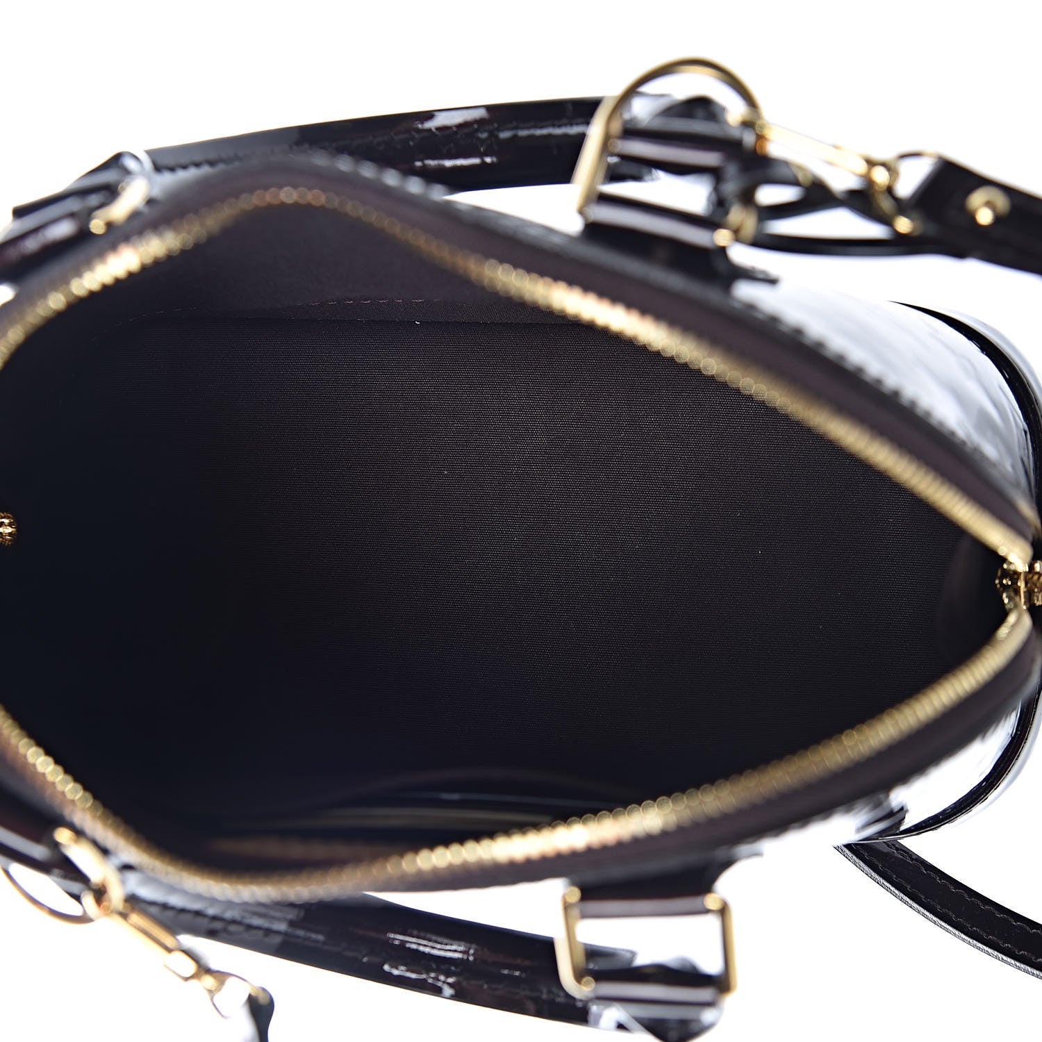Louis Vuitton Vernis Alma BB Amarante 5 of 8