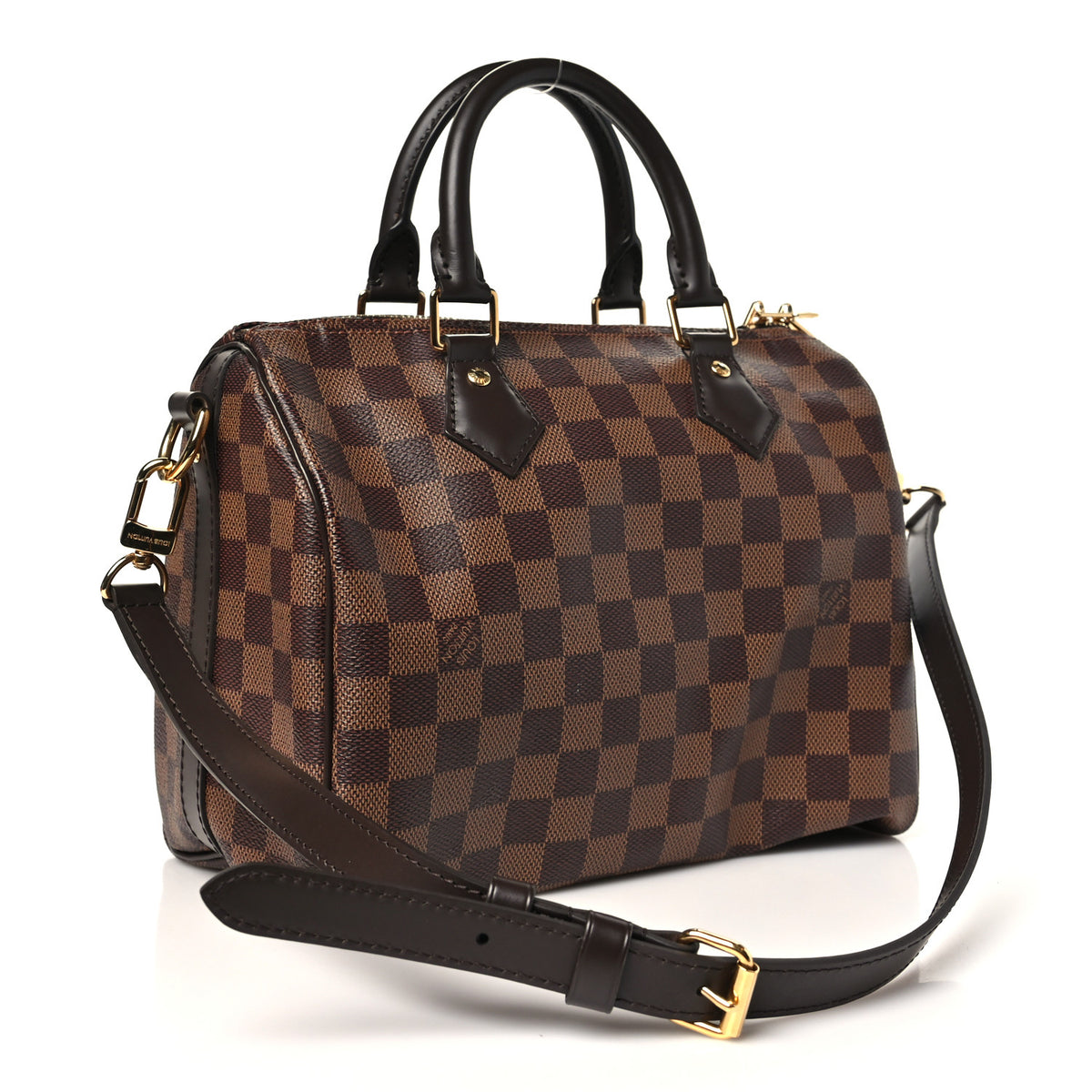 Louis Vuitton Damier Ebene Speedy Bandouliere 25 3 of 9