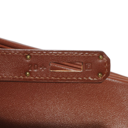 Hermes Box Leather Birkin 30 Noisette 8 of 9