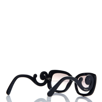 Prada Acetate Baroque Sunglasses SPR 27O Black 4 of 7