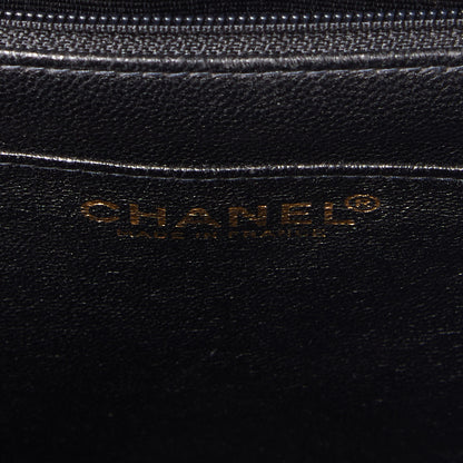 Chanel Caviar Quilted Jumbo Kelly Flap Black 5 of 8