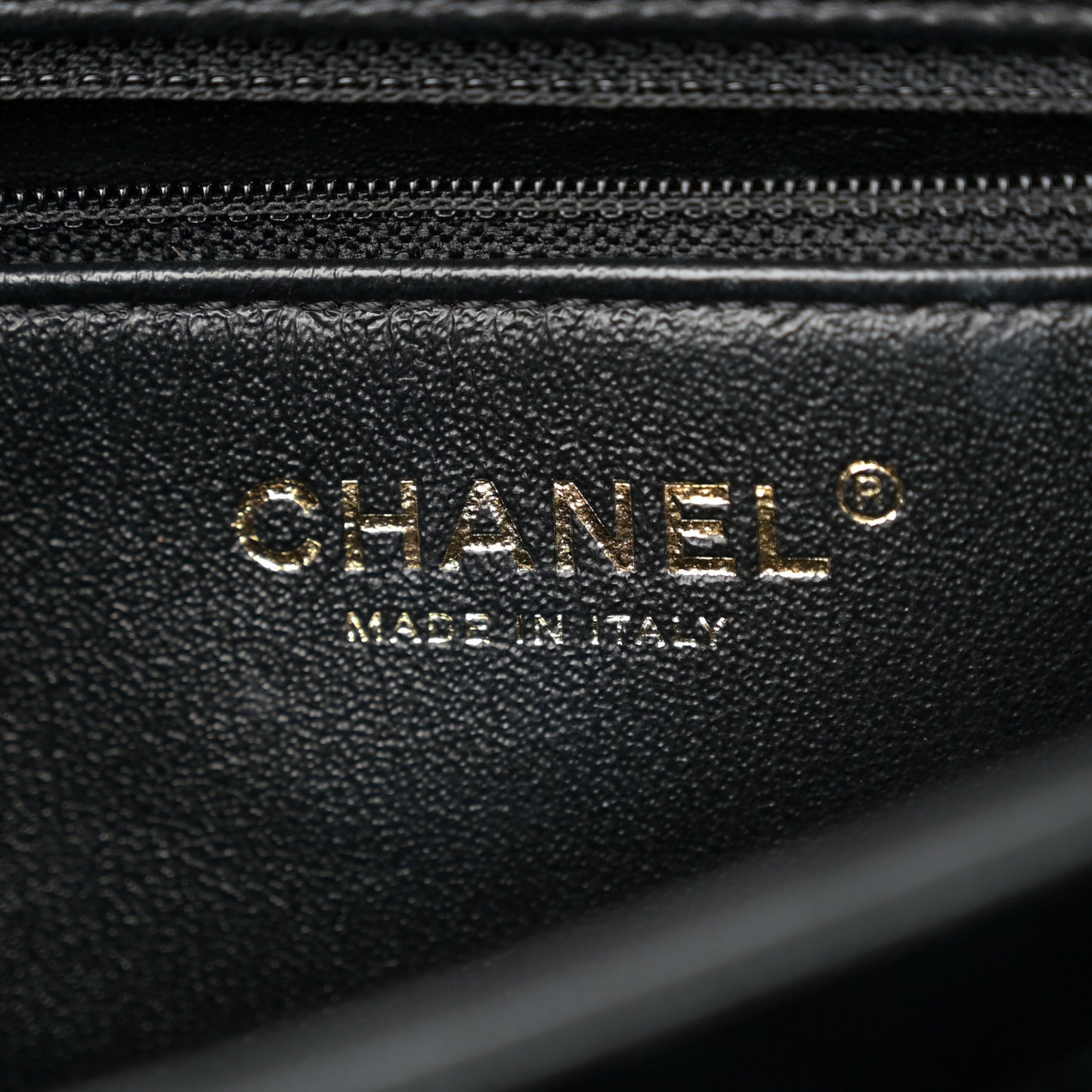 Lambskin Quilted Medium Trendy CC Flap Dual Handle Bag Black