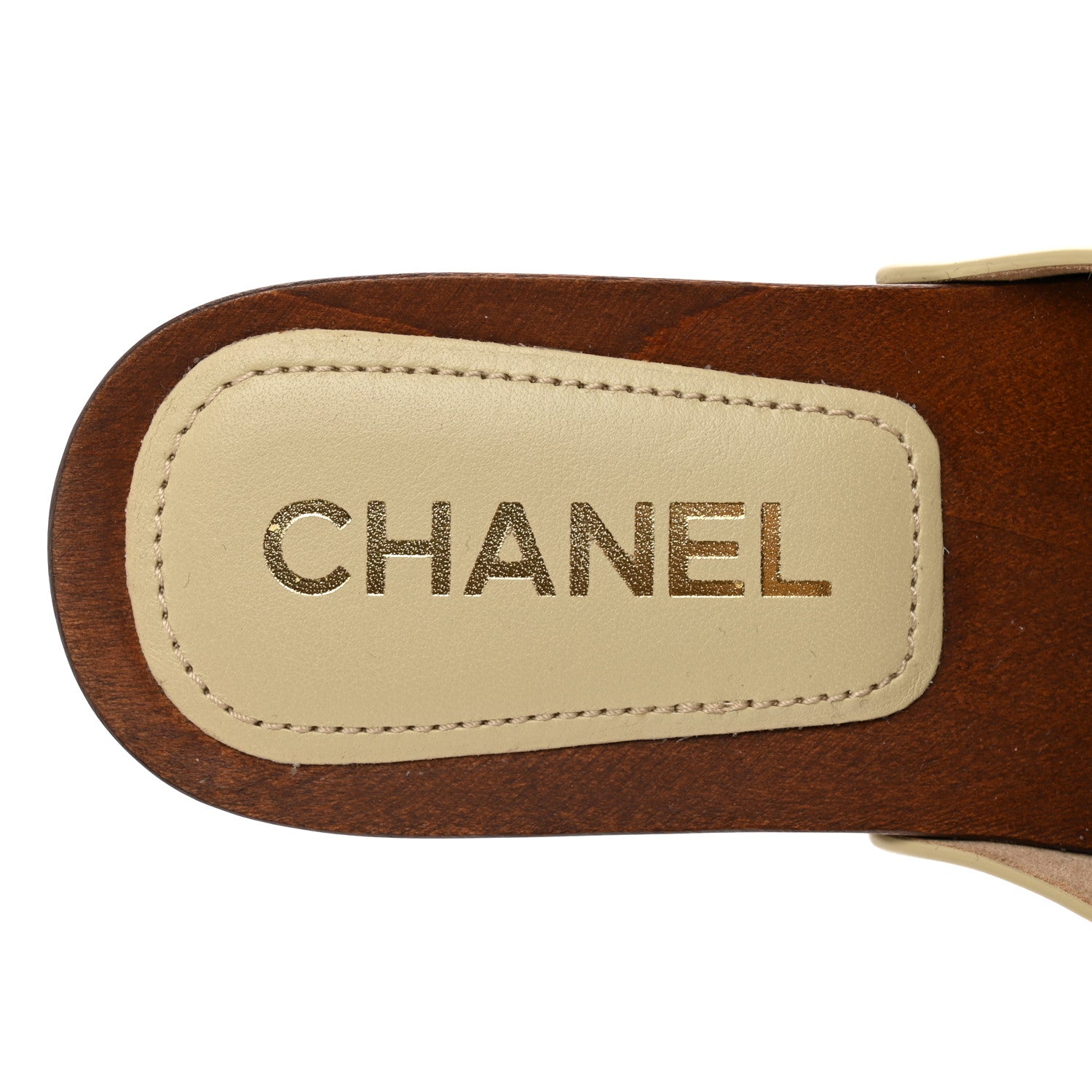 Chanel Calfskin Camellia Clogs 39 Light Beige 7 of 9