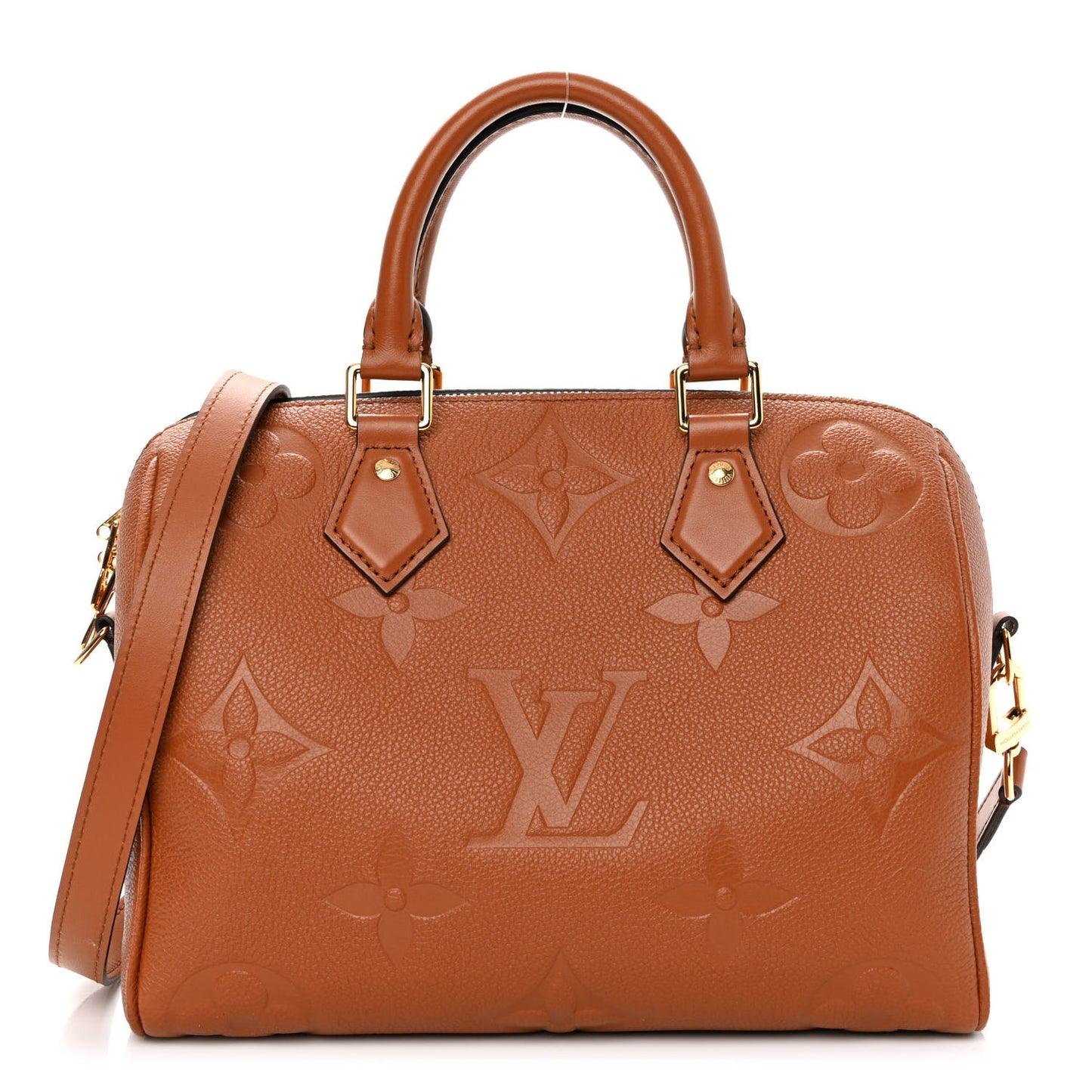 Empreinte Monogram Giant Speedy Bandouliere 25 Cognac