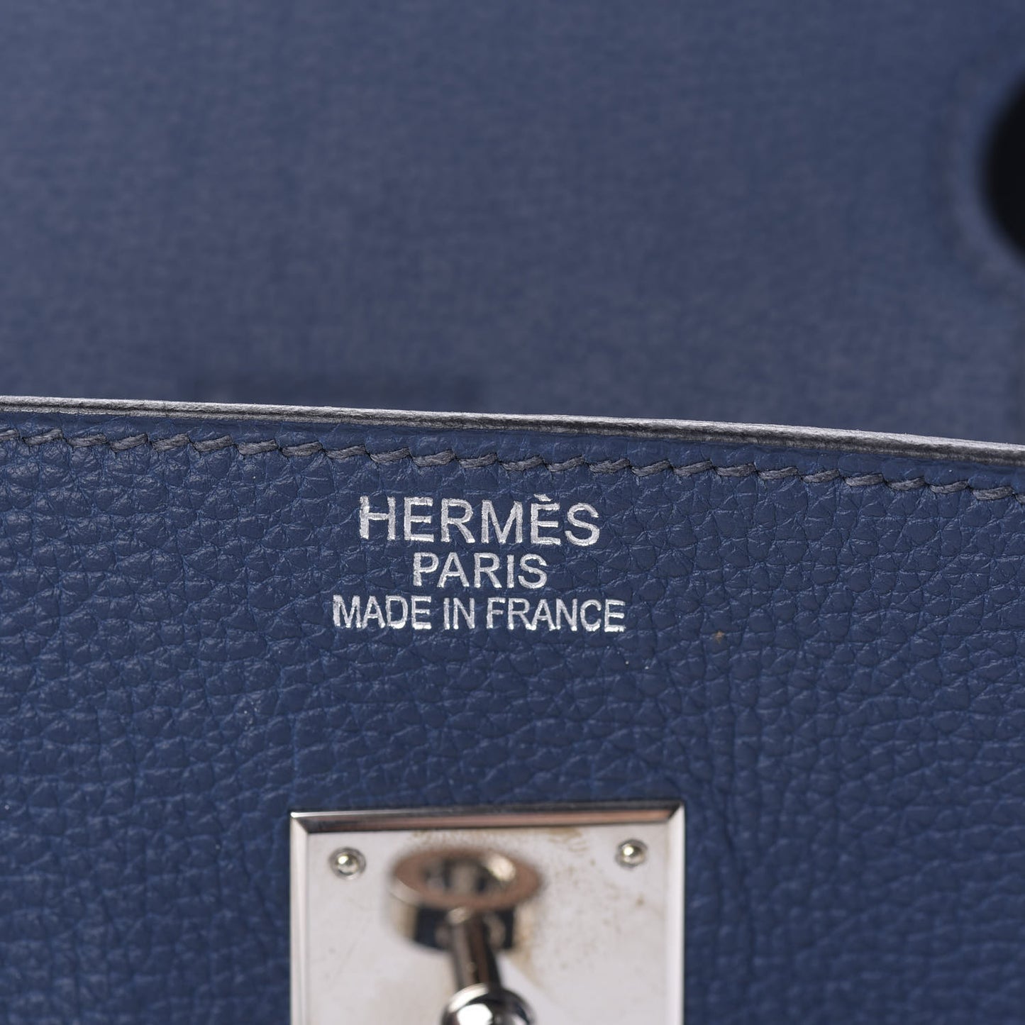 Togo Birkin 40 Bleu Thalassa