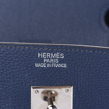 Hermes Togo Birkin 40 Bleu Thalassa 20 of 42