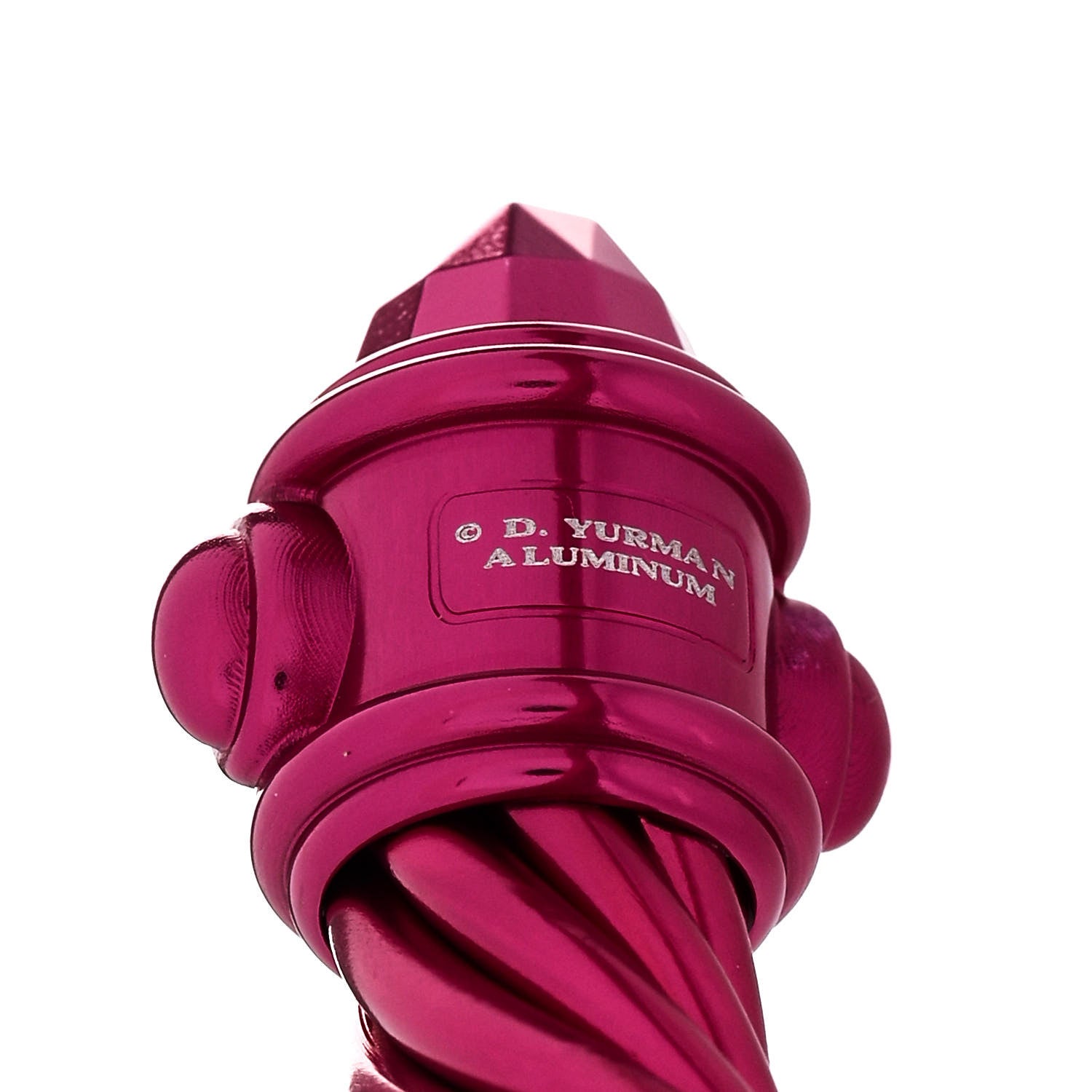 David Yurman Aluminum 10mm Renaissance Cable Bracelet Pink 3 of 4