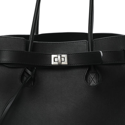 Balenciaga Smooth Calfskin Medium Bel Air Carry All Bag Black 7 of 9