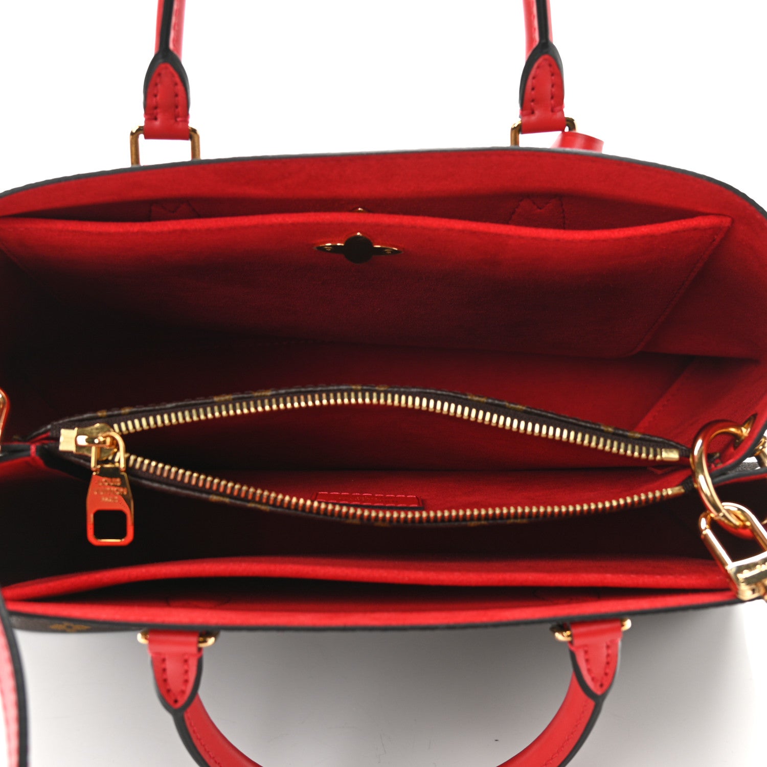 Louis Vuitton Monogram Flower Tote Coquelicot 5 of 9
