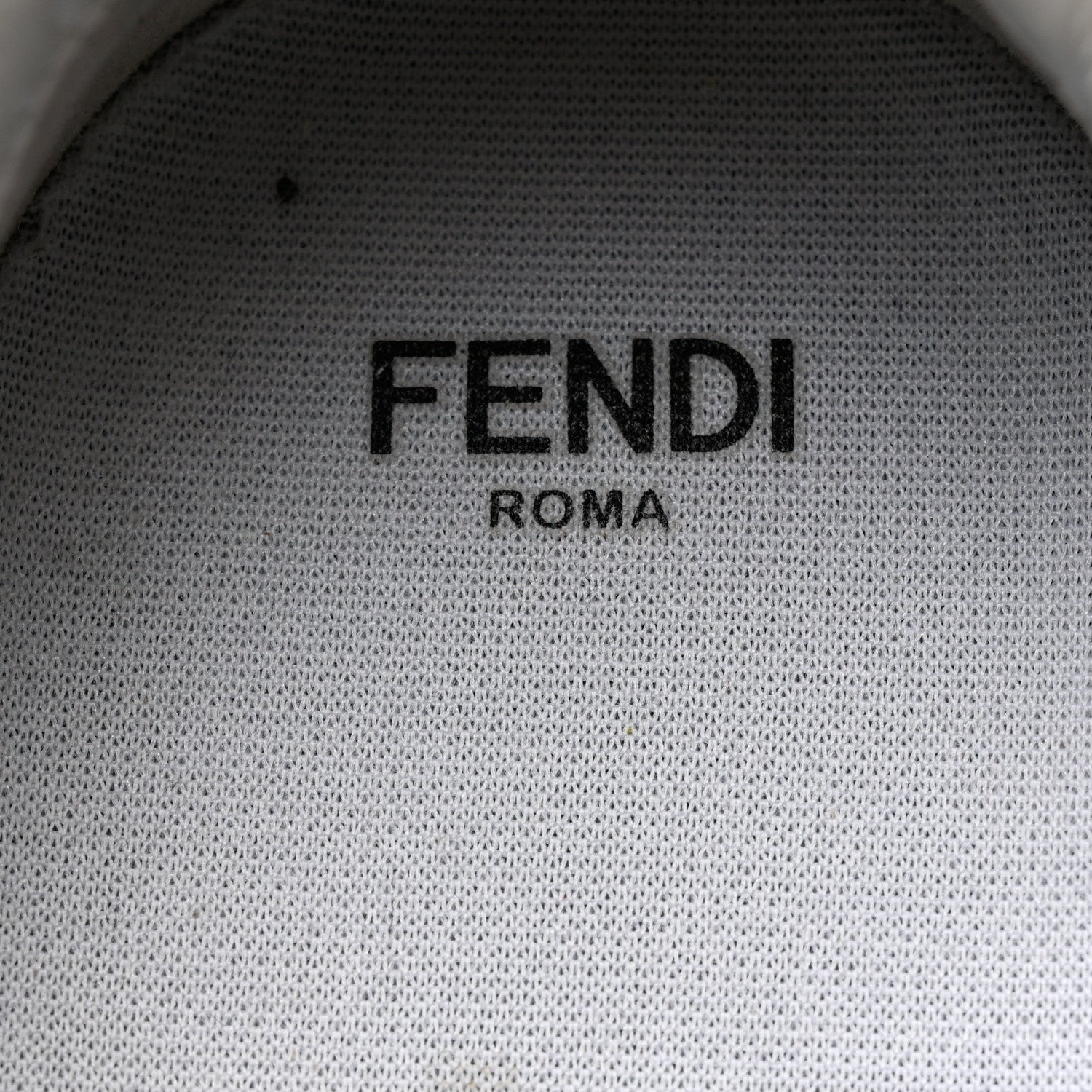 Fendi X JOSHUA VIDES Nappa Rockoclick Slip On Sneakers 37 Snow White Black 7 of 13