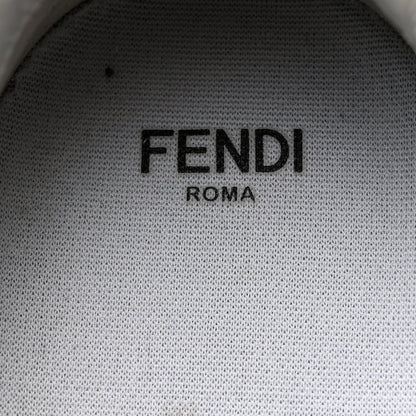 Fendi X JOSHUA VIDES Nappa Rockoclick Slip On Sneakers 37 Snow White Black 7 of 13