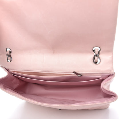 Chanel Lambskin Quilted Maxi Single Flap Pink 5 of 12