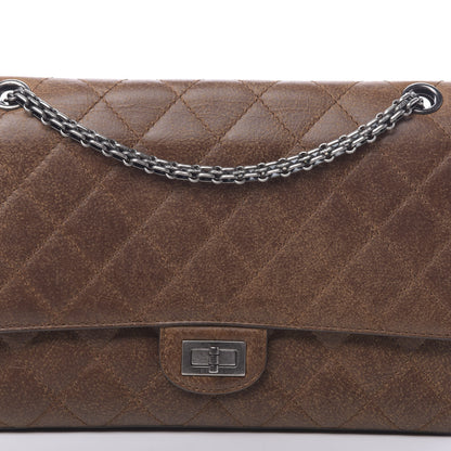 Chanel Aged Calfskin Quilted 2.55 Reissue 226 Flap Light Brown 11 of 19