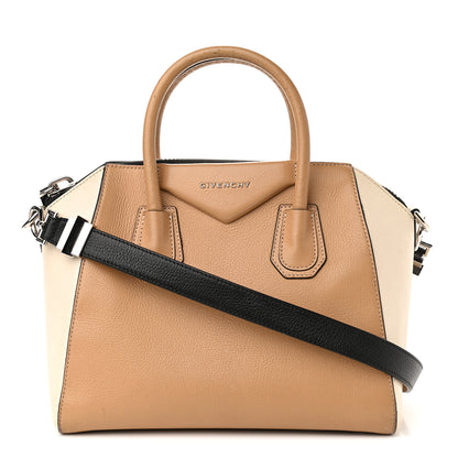 Givenchy Sugar Goatskin Small Bi-Color Antigona Light Beige 1 of 17