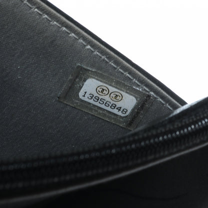 Chanel Lambskin Camellia Wallet on Chain WOC Black 7 of 7