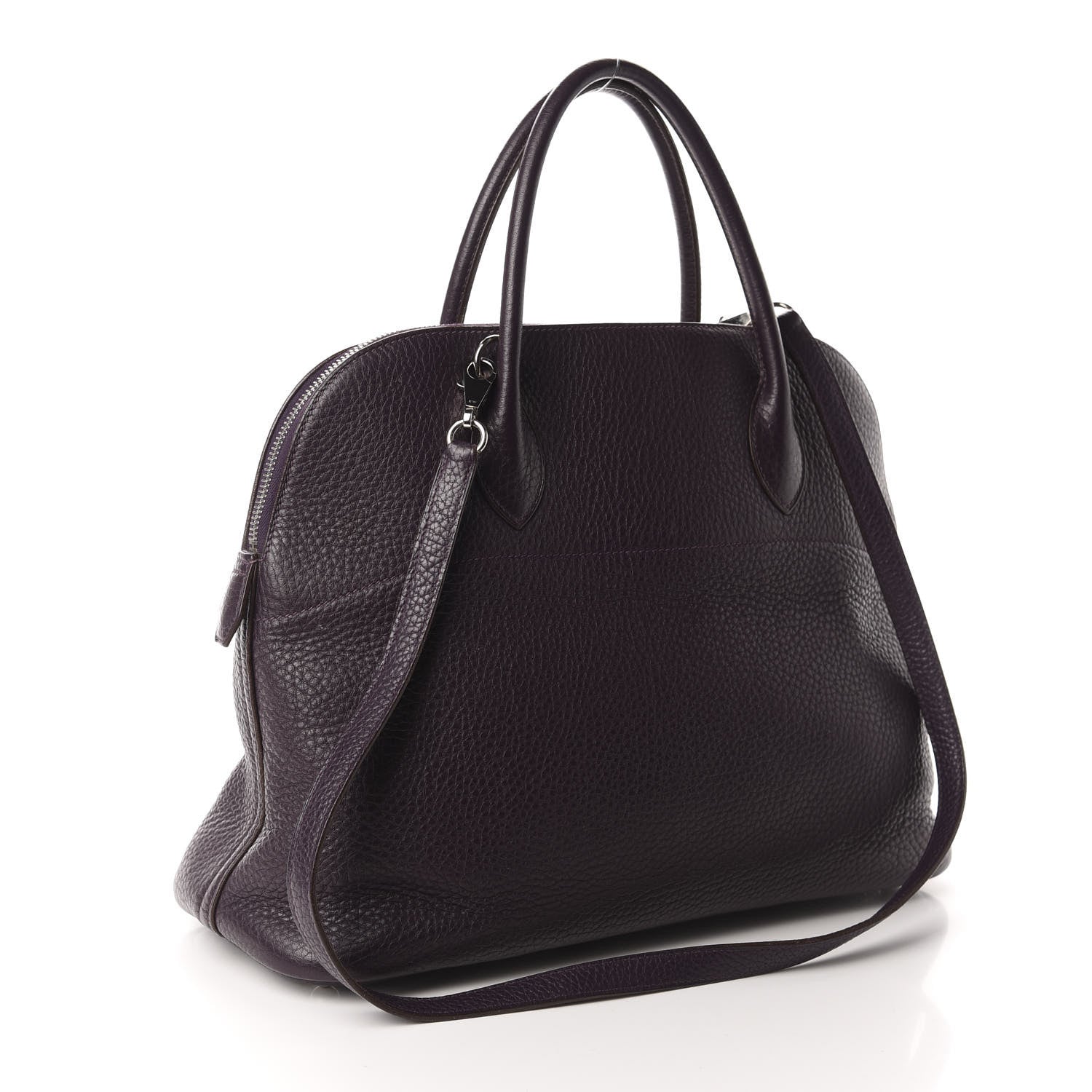 Hermes Taurillon Clemence Bolide 35 Raisin 3 of 13