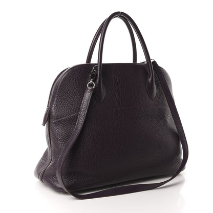 Hermes Taurillon Clemence Bolide 35 Raisin 3 of 13