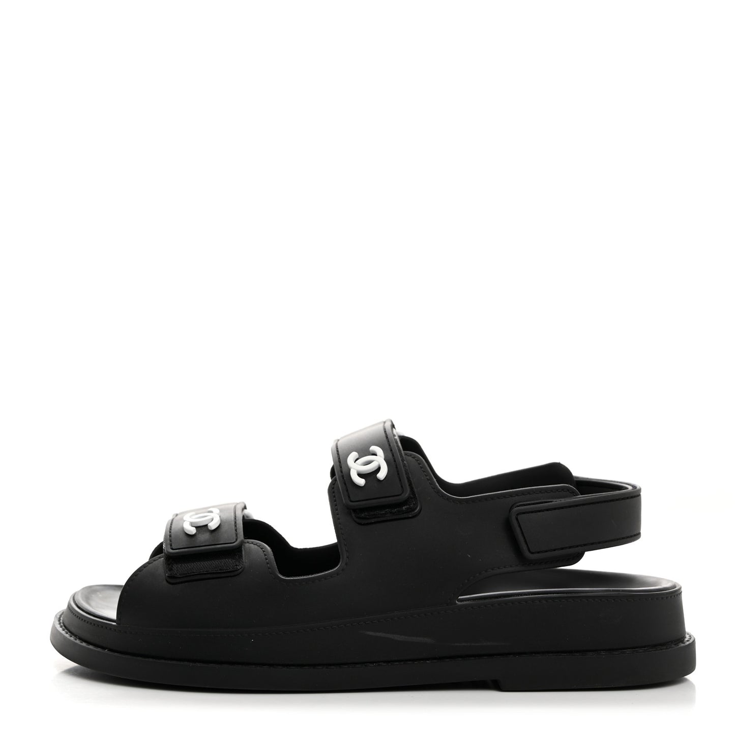 Rubber CC Dad Sandals 35 Black