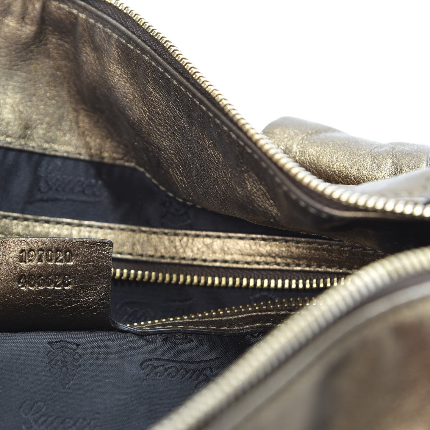 Metallic Medium Hysteria Tote Bronze