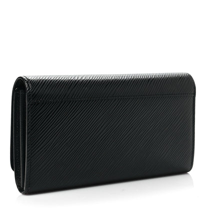 Louis Vuitton Epi Twist Wallet Black 3 of 7